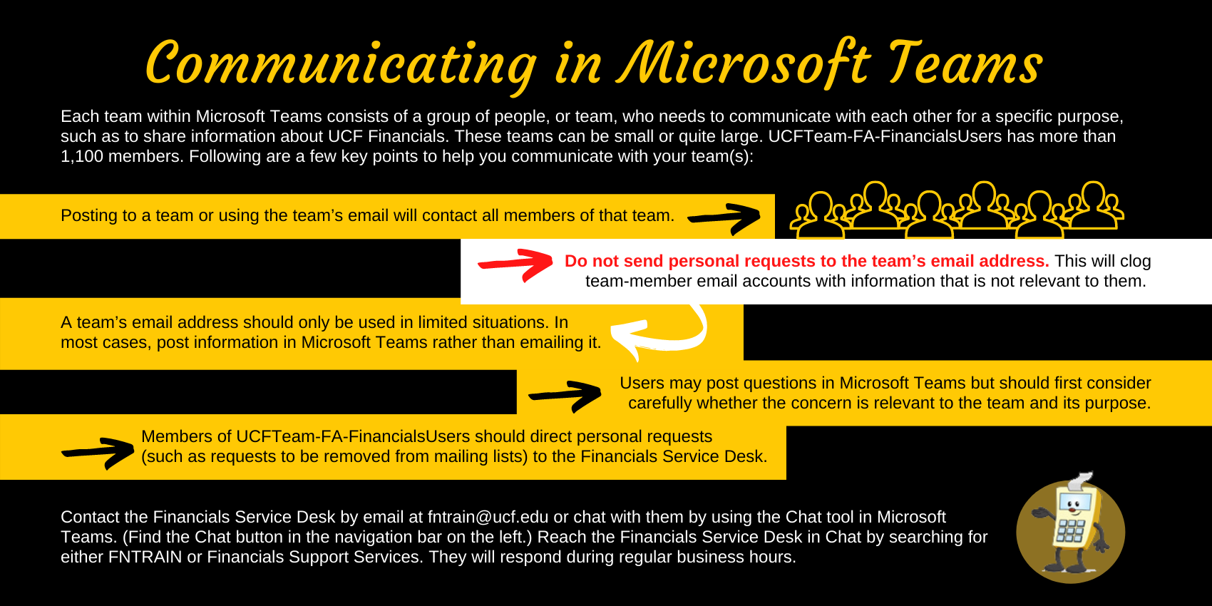 Communicating in Microsoft Teams